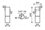 MSD598 vysúżač klimatizácie AVA QUALITY COOLING