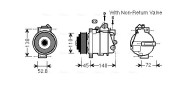 MSK587 Kompresor klimatizácie AVA QUALITY COOLING