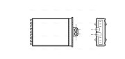 OL6217 Výmenník tepla vnútorného kúrenia AVA QUALITY COOLING