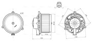 OL8752 Vnútorný ventilátor AVA QUALITY COOLING