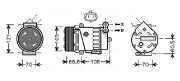OLAK389 Kompresor klimatizácie AVA QUALITY COOLING