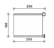 PE6366 Výmenník tepla vnútorného kúrenia AVA QUALITY COOLING