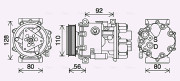PEK415 Kompresor klimatizácie AVA QUALITY COOLING
