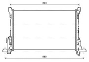 RT2625 Chladič motora AVA QUALITY COOLING