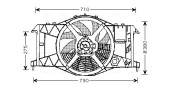 RT7533 Ventilátor chladenia motora AVA QUALITY COOLING