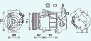 RTK639 Kompresor klimatizácie AVA QUALITY COOLING