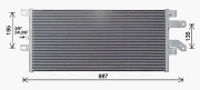 SC5073 Kondenzátor klimatizácie AVA QUALITY COOLING
