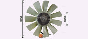 SCF058 Spojka ventilátora chladenia AVA QUALITY COOLING