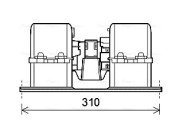VL8071 Vnútorný ventilátor AVA QUALITY COOLING