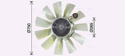 VLF109 Spojka ventilátora chladenia AVA QUALITY COOLING