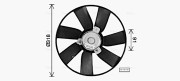 VN7550 Ventilátor chladenia motora AVA QUALITY COOLING