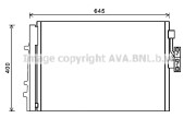 BW5481D Kondenzátor klimatizácie AVA QUALITY COOLING