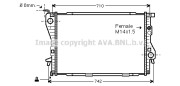 BWA2202 Chladič motora AVA QUALITY COOLING