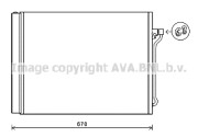 BWA5409 Kondenzátor klimatizácie AVA QUALITY COOLING