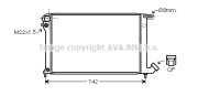 CN2137 Chladič motora AVA QUALITY COOLING