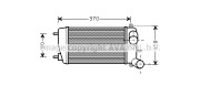 CN4212 Chladič plniaceho vzduchu AVA QUALITY COOLING