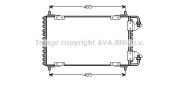 CN5091 Kondenzátor klimatizácie AVA QUALITY COOLING