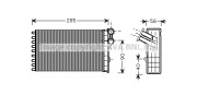 CN6239 Výmenník tepla vnútorného kúrenia AVA QUALITY COOLING