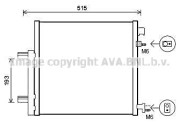 DWA5140 Kondenzátor klimatizácie AVA QUALITY COOLING