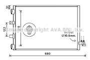 FD5487 Kondenzátor klimatizácie AVA QUALITY COOLING