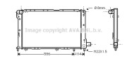 FT2092 Chladič motora AVA QUALITY COOLING