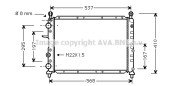 FT2109 Chladič motora AVA QUALITY COOLING