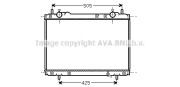 FT2270 Chladič motora AVA QUALITY COOLING