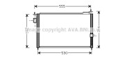 HD5209 Kondenzátor klimatizácie AVA QUALITY COOLING