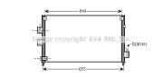 HD5227 Kondenzátor klimatizácie AVA QUALITY COOLING