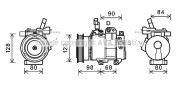 HYK272 Kompresor klimatizácie AVA QUALITY COOLING