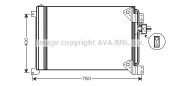 IV5081 Kondenzátor klimatizácie AVA QUALITY COOLING