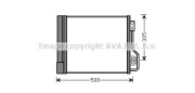 MCA5013 Kondenzátor klimatizácie AVA QUALITY COOLING