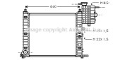 MS2218 Chladič motora AVA QUALITY COOLING