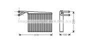 MS6372 Výmenník tepla vnútorného kúrenia AVA QUALITY COOLING