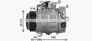 MSK736 Kompresor klimatizácie AVA QUALITY COOLING