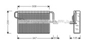 MSV329 Výparník klimatizácie AVA QUALITY COOLING