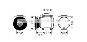 MTK216 Kompresor klimatizácie AVA QUALITY COOLING