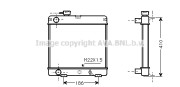 PE2026 Chladič motora AVA QUALITY COOLING