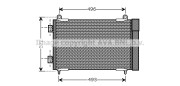 PE5258 Kondenzátor klimatizácie AVA QUALITY COOLING