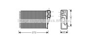 PE6292 Výmenník tepla vnútorného kúrenia AVA QUALITY COOLING