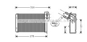 RT6099 Výmenník tepla vnútorného kúrenia AVA QUALITY COOLING