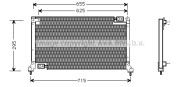 SU5030 Kondenzátor klimatizácie AVA QUALITY COOLING