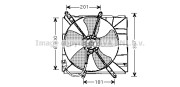 TO7504 Ventilátor chladenia motora AVA QUALITY COOLING