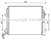 VNA5324 Kondenzátor klimatizácie AVA QUALITY COOLING