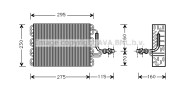 VNV016 Výparník klimatizácie AVA QUALITY COOLING