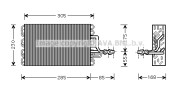 VNV077 Výparník klimatizácie AVA QUALITY COOLING