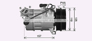 VOK303 Kompresor klimatizácie AVA QUALITY COOLING