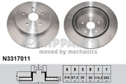 N3317011 Brzdový kotúč NIPPARTS