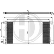 8183500 Kondenzátor klimatizácie DIEDERICHS
