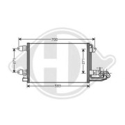8221400 Kondenzátor klimatizácie DIEDERICHS